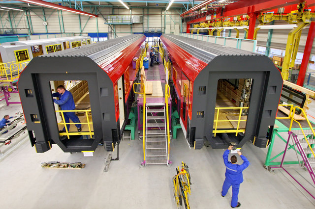 U-Bahn-Bau bei Siemens-Simmering. Das kann sich sehen lassen. | Foto: Dobesch/Sciece Pool