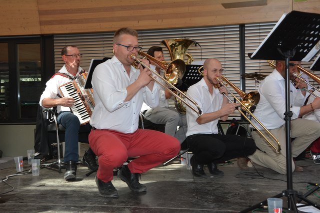 Salvesenklang aus Tarrenz sorgte für einen vielseitigen, musikalischen Rahmen