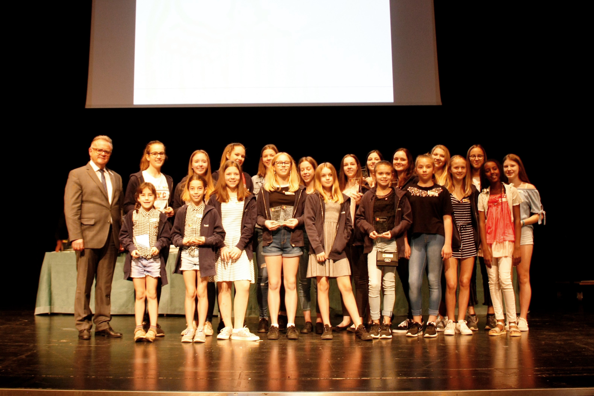 UET Dancers bei burgenländischer Sportlerehrung Eisenstadt