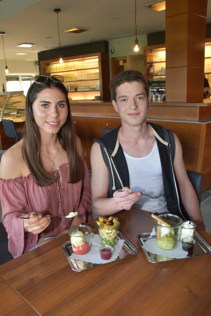 Im "Dolce" hat der Sommer schon begonnen.