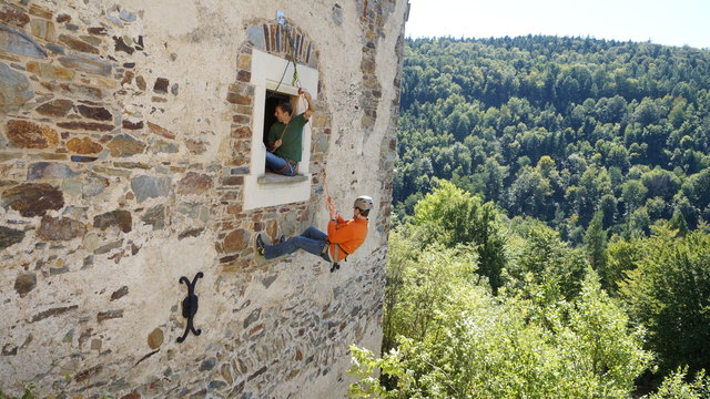 Ein Nervenkitzel der besonderen Art. | Foto: Burg Lockenhaus