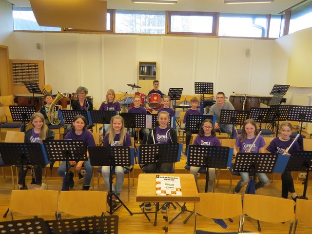 Die Little Band ist das Nachwuchsorchester des MV Weinitzen, das beim Muttertagskonzert seinen großen Auftritt hat. | Foto: MV Weinitzen