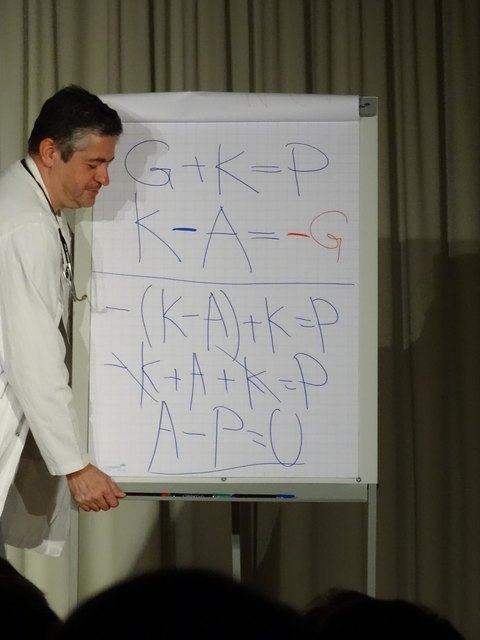 Arithmetik im Gesundheitswesen: Arzt minus Patient = Tod.