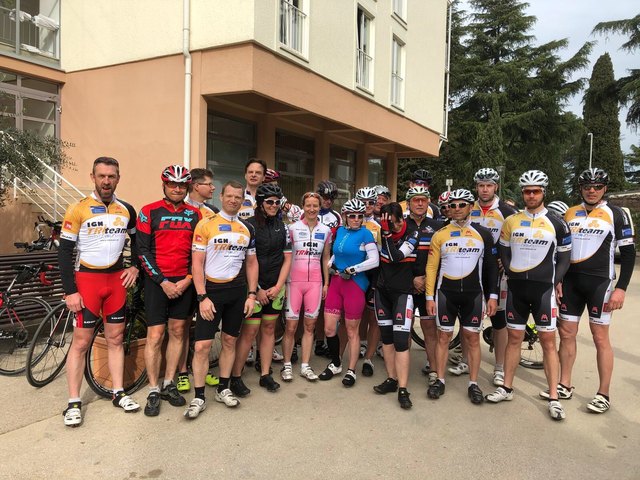 Eine große IGN Triteam-Abordnung war beim Trainingslager im kroatischen Porec. | Foto: KK