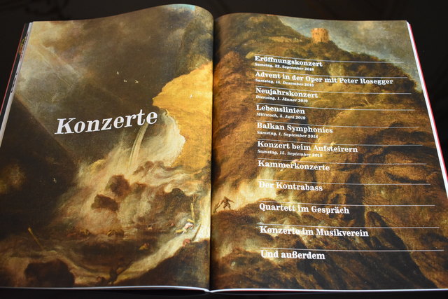 Meine Lieblingskonzerte sind schon ausgewählt...