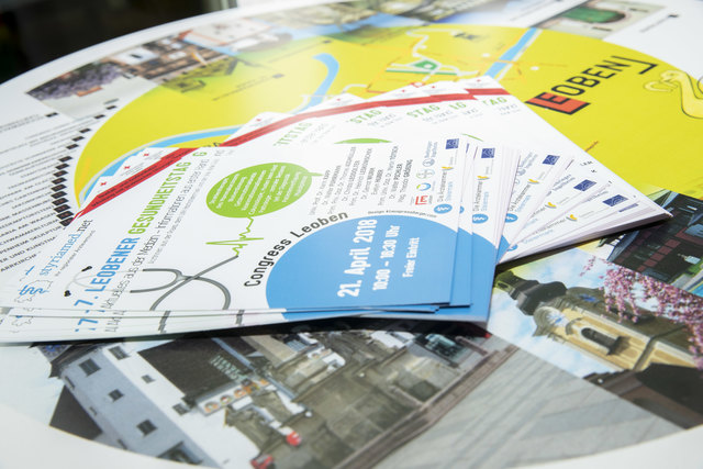 Leoben, Oesterreich, 21.04.2018, Chronik. Bild zeigt ein Feature vom 7. Leobener Gesundheitstag. Foto: klauspressberger.com