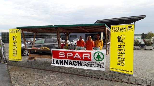 Harriet Kahr war mit ihrer fleißigen Helfercrew vom Radteam Lannach an beiden Tagen des AUVA Radworkshops vor Ort.