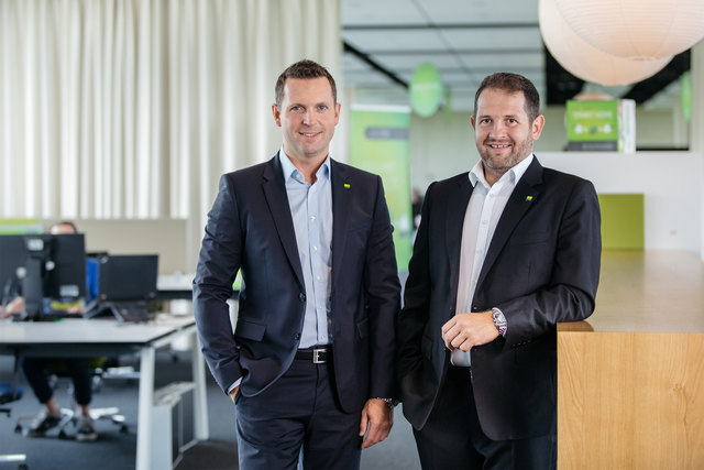 Martin Öller und Thomas Moser sind die Chefs und Gründer von Loxone.