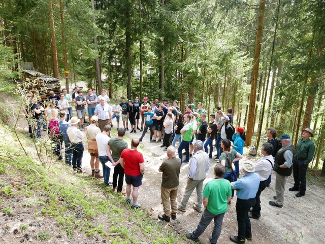 Großes Interesse am zukunftsfähigen Waldbau | Foto: Wolfgang Ressi