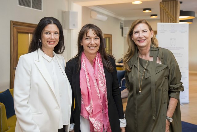 Breakfast Club der Ronald McDonald Kinderhilfe im Hotel Stein: Sonja Klima, Margot Weindorfer, Eva Brandstetter