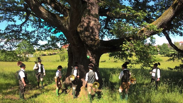 Die Jagdhornbläsergruppe Kremstal feiert ihr 50-jähriges Bestehen