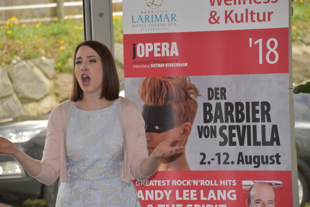 Andreja Zidarič wird die weibliche Hauptrolle der Rosina singen.