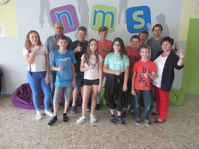 Erfolgreiche "Kängurus der Mathematik" sind die Schüler der NMS Rechnitz.