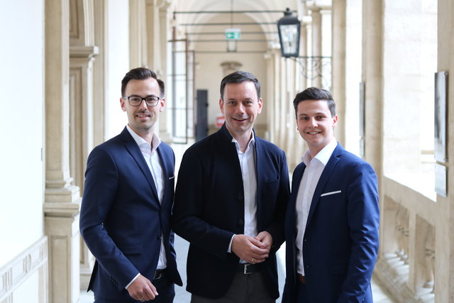 GU-Nord entscheidet mit: Philipp Ozek, Ernst Gödl und Lukas Tödling