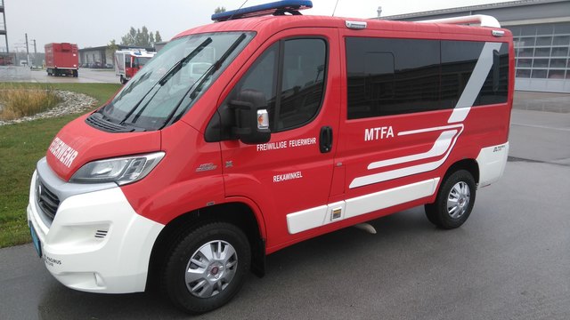 Das neue MTFA der Feuerwehr Rekawinkel