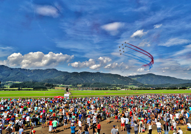 Die letzte Airpower lockte 2016 rund 300.000 Besucher nach Zeltweg. Foto: GEPA pictures/Oberlaender