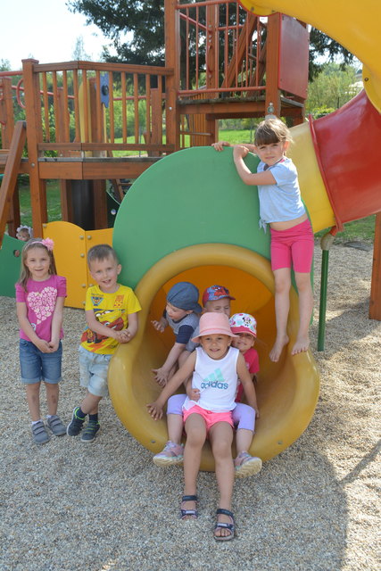 Der Kinderspielplatz in Bad Tatzmannsdorf ist sehr beliebt.