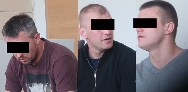 Drei polnische Angeklagte widersprachen sich in ihren Aussagen, sie fassten jeweils zehn Monate unbedingte Haft aus.