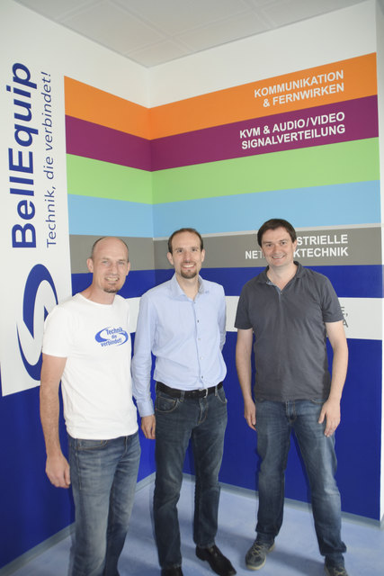 Christian Löschenbrand, Günther Lugauer und Martin Hinterlehner (v.l.).