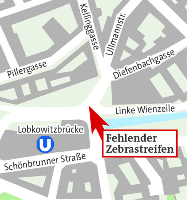 Der Weg über die Linke Wienzeile soll einfacher werden.