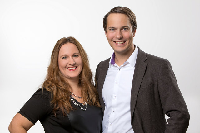 Mag. Eva Hausegger und Mag. (FH) Stefan Gassner von SAGE Immobilien in Zell am See.