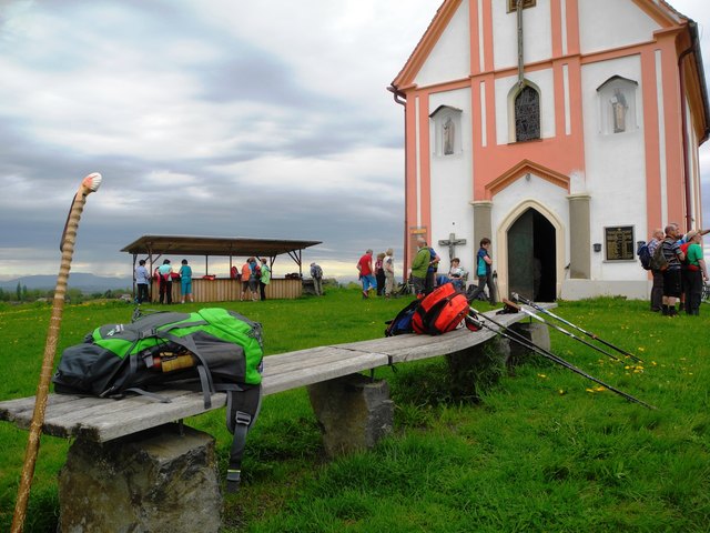 bei der Kapelle von Glojach !