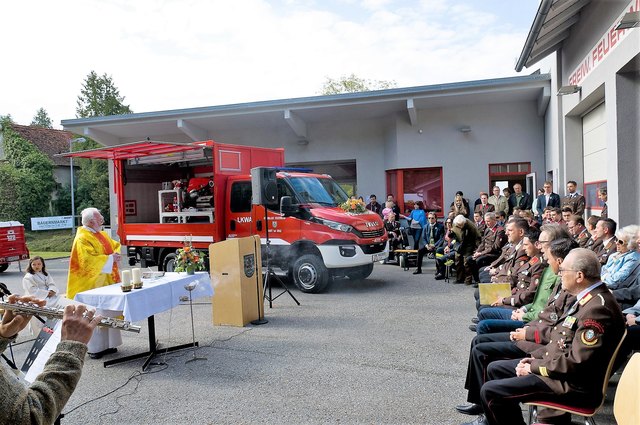 Am 6. Mai wird zum großen Florianitag mit Tag der offenen Tür geladen. Ab 9 Uhr geht's mit einem Festgottesdienst los.