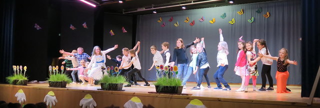 cooles Schlussbild der 2. Klasse