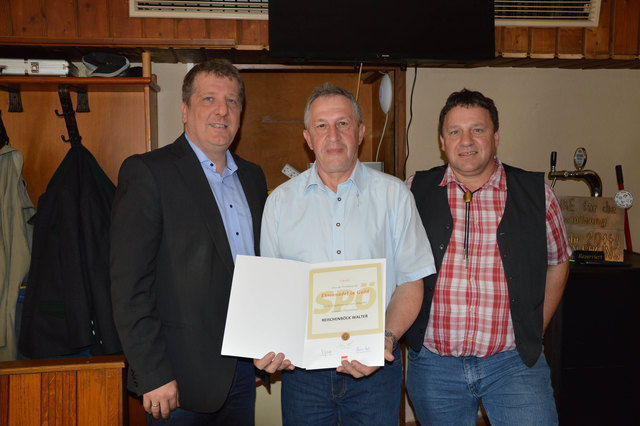 v.l.: Christian Makor, Walter Reischenböck und Robert Wagner
