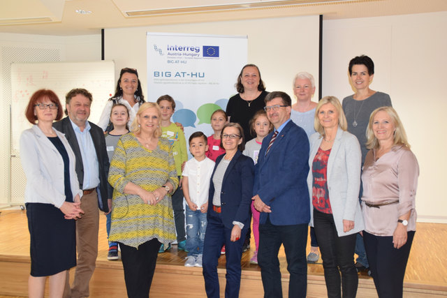 Das Interreg-Projekt Österreich-Ungarn baut eine Brücke zwischen BAfEP, dem Städtischen Kindergarten, der Volksschule Oberwart und der Oladi Általános Iskola in Szombathely.