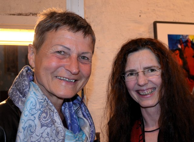 Johanna Tschabitscher mit Uli Feistritzer