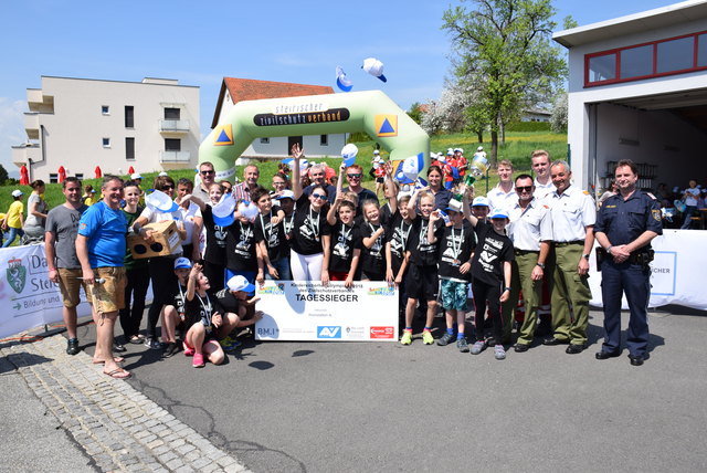 Sieger des Bewerbes in Graz-Umgebung Süd war die 4c der Volksschule Premstätten. Die Schüler holten 389 Punkte.