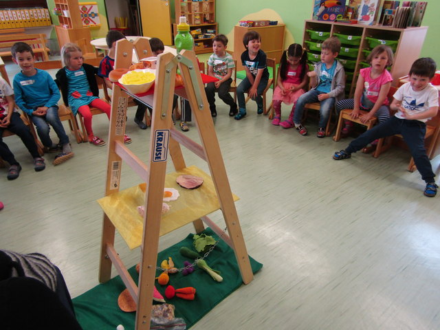 Workshop "Gesunde Ernährung" im Kindergarten Unterwart - Oberwart