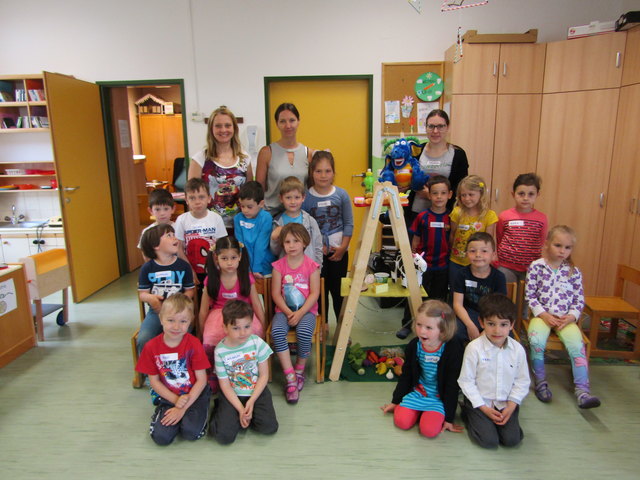 Im Kindergarten Unterwart ging es um gesunde Ernährung.