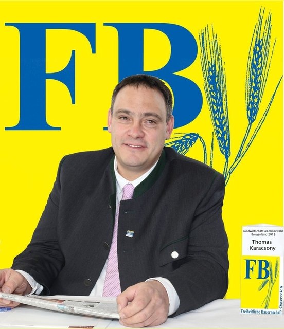 Der Rechnitzer Thomas Karacsony ist neuer Obmann der Freiheitlichen Bauernschaft.