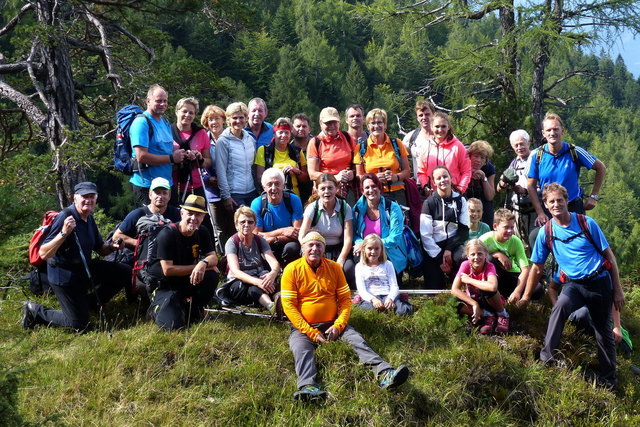 Familienwanderung 2017 entlang der Radfelder Gemeindegrenzen