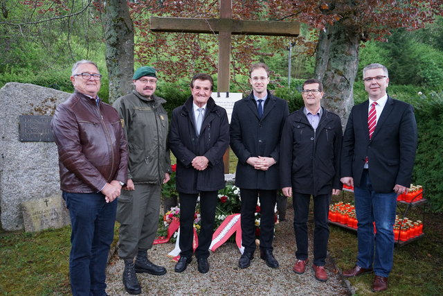 Rudolf Pfeffer, Martin Jawurek, Helmut Edelmayr, Nikolaus Seitschek, Albert Pitterle und Christian Pomberger.