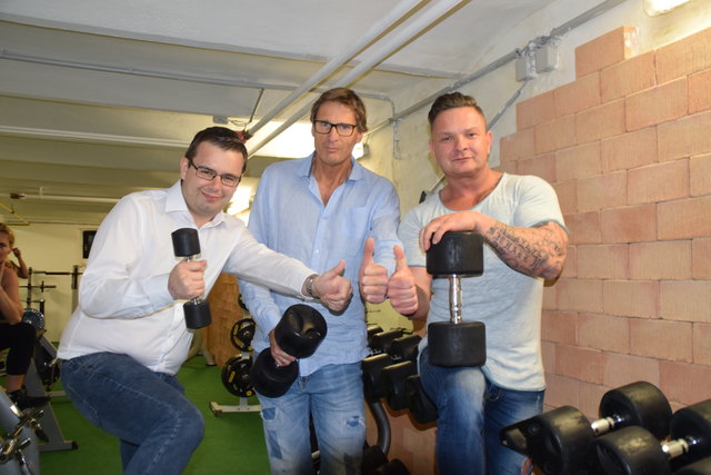 Startklar für das erste Sommersportcamp sind: Marco Furian, Stefan Guetz und Michael Hinteregger (von links) | Foto: Mörth