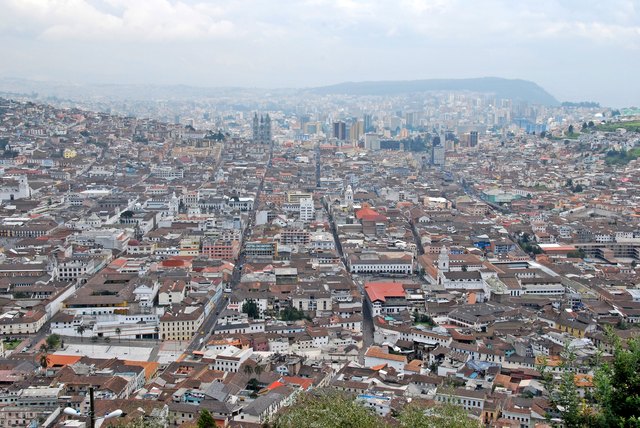 Vom Hügel aus hat man eine herrliche Aussicht über die Stadt