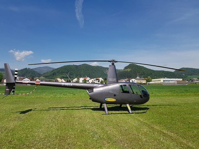 Hubschrauber-Rundflüge bei der Leistungsschau. Eine echte Attraktion.