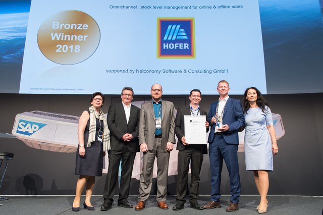 Kategorie „Innovation“-Awards: Bronze für Hofer KG.