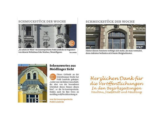 Ich freue mich sehr über die Veröffentlichungen!