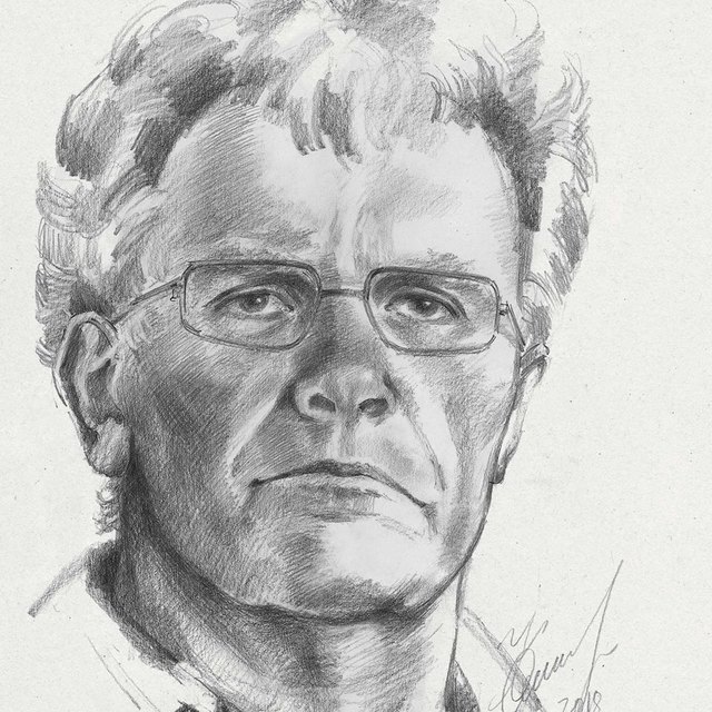 Aktuelles Portrait von Oksana Kravchenko von Kulturphilosoph und Künstler Walter "der Tainacher" Tomaschitz