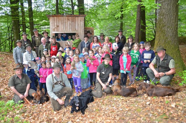 Abschließend posierte man für ein gemeinsames Gruppenbild.