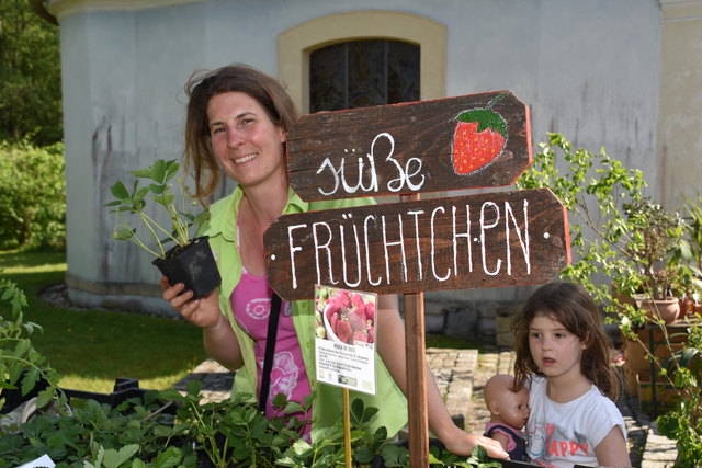 Julia Wolf aus Wörterberg gehörte zu den 32 Ausstellern.
