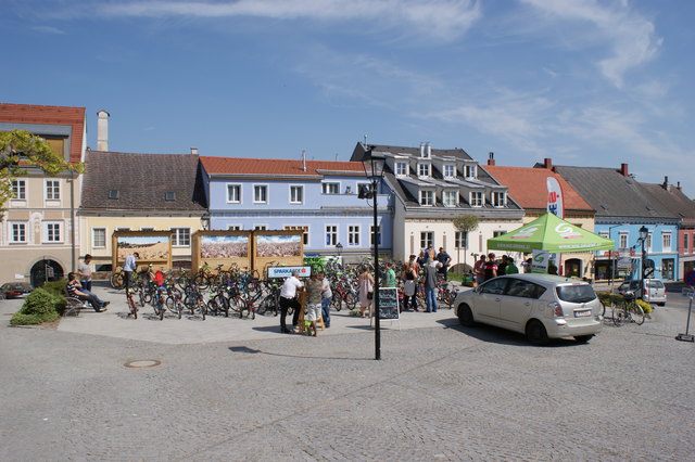 Vom Mountainbike bis zum Roller war alles bei der Radbörse vertreten.