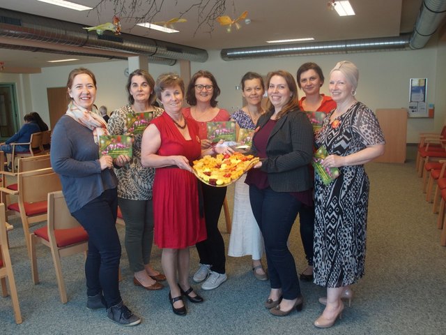 Dagmar Porstner, Nermina Tahirovic, Monika Korneisel (Leitung MPT), Birgit Gamper, Andrea Hanni, Michaela Nestelberger, Mirela Nezic, Renate Breithofer.