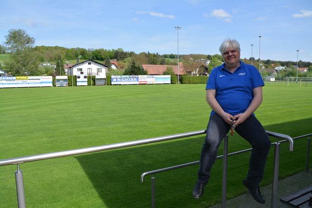 Der Fußballplatz zählt zu den Lieblingsplätzen.