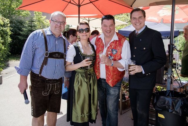 Dir. Michael Strozer, Petra Kaufmann, Georg Mayerhofer, LAbg Christoph Kaufmann | Foto: PBZ Klosterneuburg