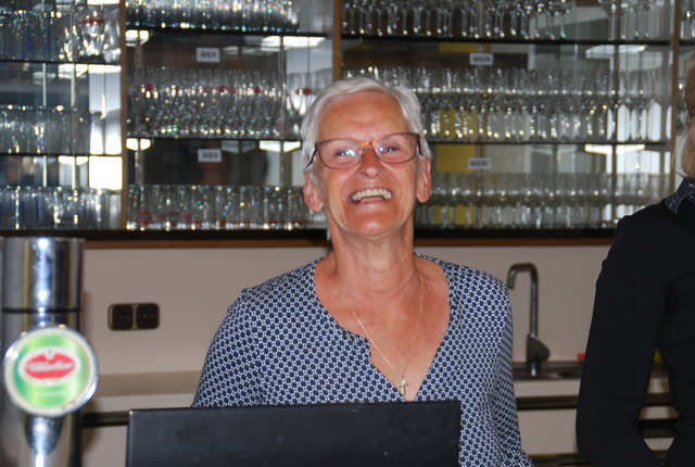 Sigi Eisenhuth sorgte fürs leibliche Wohl